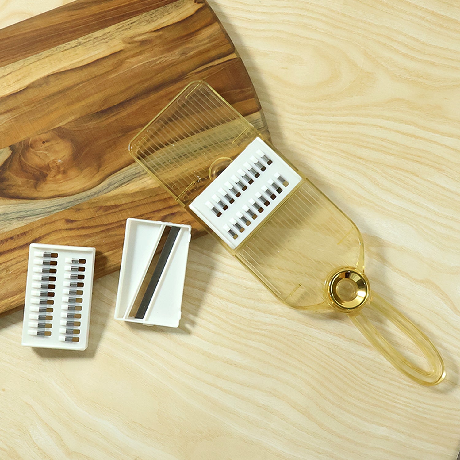 Multifunctional Vegetable Cutter Set With Interchangeable Blades