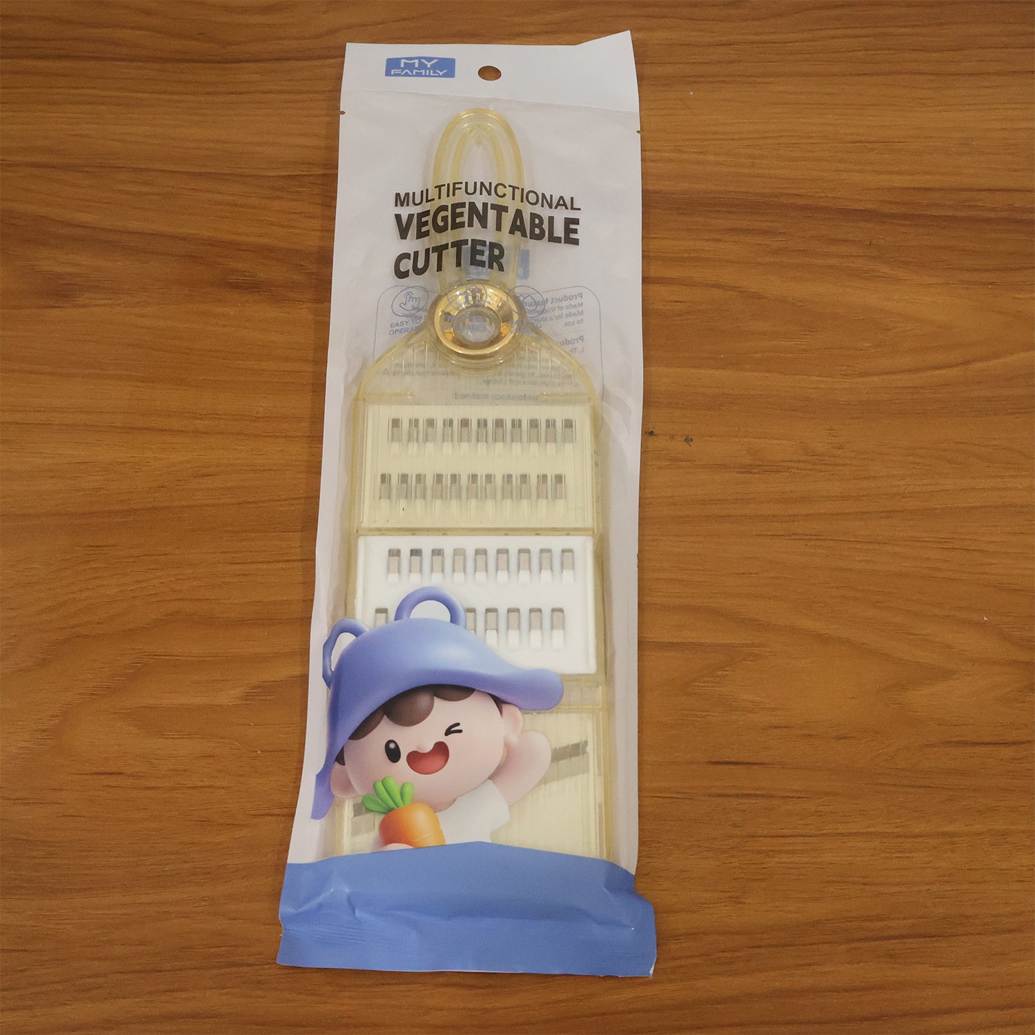 Multifunctional Vegetable Cutter Set With Interchangeable Blades